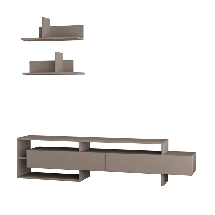 Mourah Gara Tv Unit Up To 60 Inches With Storage - 2 Years Warranty