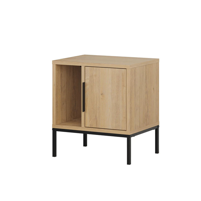 Mourah Glynn Nightstand With U Leg - 2 Years Warranty