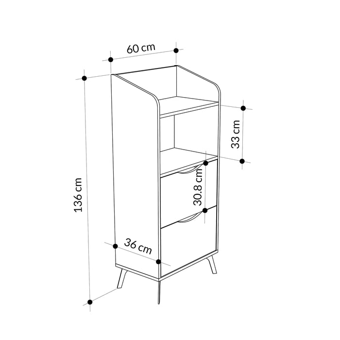 Mourah Gorki Cabinet - 2 Years Warranty