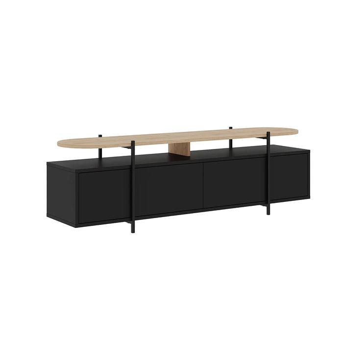 Mourah Hanley Tv Stand Up To 65 Inches With Storage - 2 Years Warranty