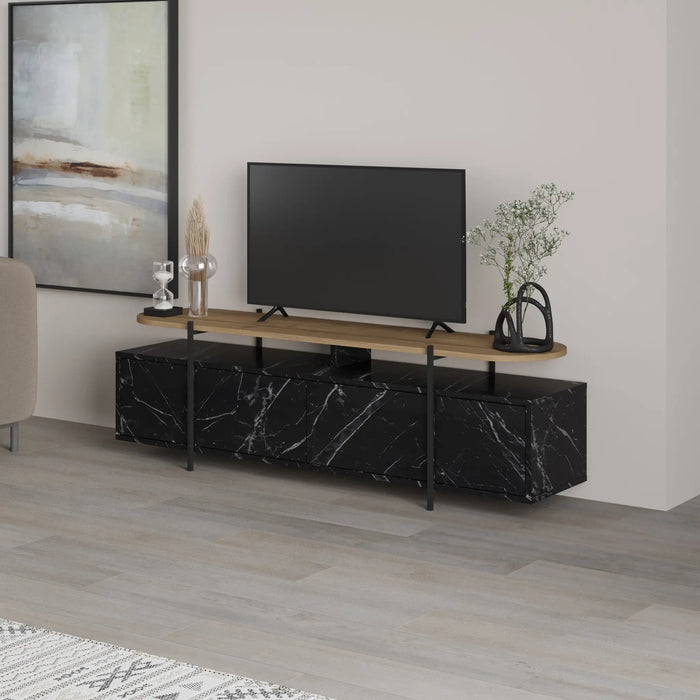 Mourah Hanley Tv Stand Up To 65 Inches With Storage - 2 Years Warranty