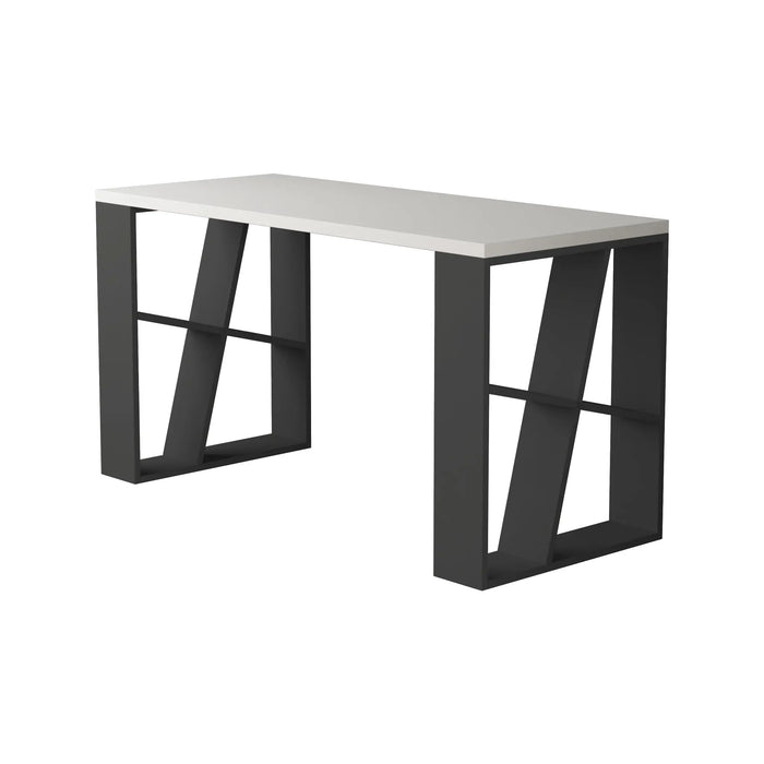 Mourah Honey Working Table With Storage