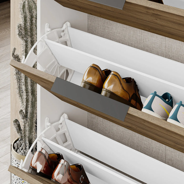 Mourah Kaju Shoe Cabinet - 18 Pairs - 2 Years Warranty