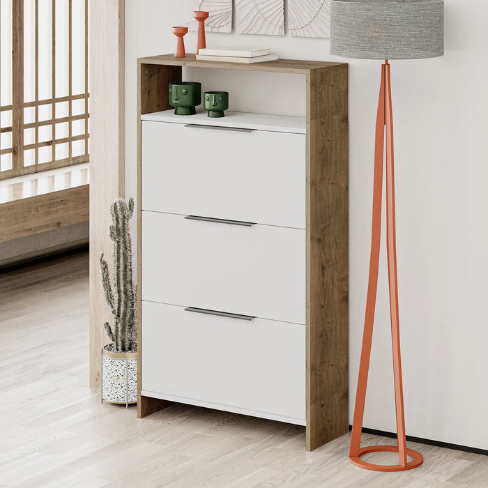Mourah Kaju Shoe Cabinet - 18 Pairs - 2 Years Warranty