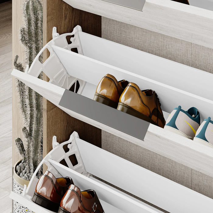Mourah Kaju Shoe Cabinet - 18 Pairs - 2 Years Warranty