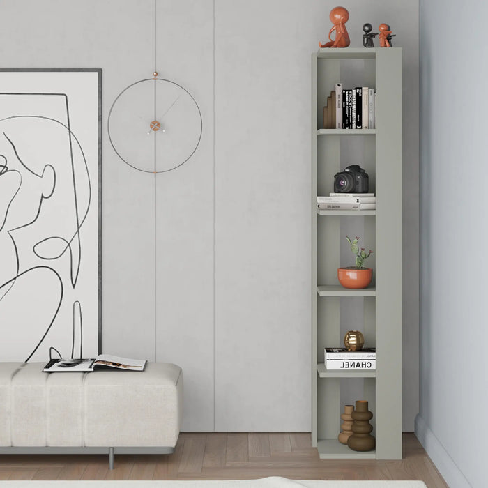 Mourah Nati Corner Bookcase - 2 Years Warranty