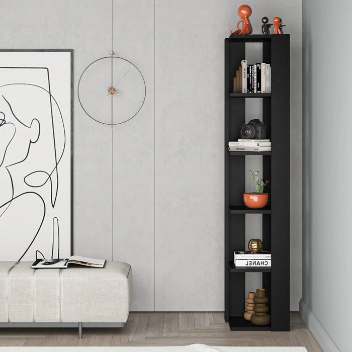 Mourah Nati Corner Bookcase - 2 Years Warranty