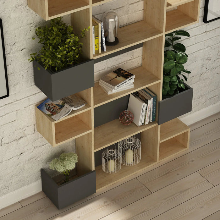 Mourah Niho Bookcase - 2 Years Warranty
