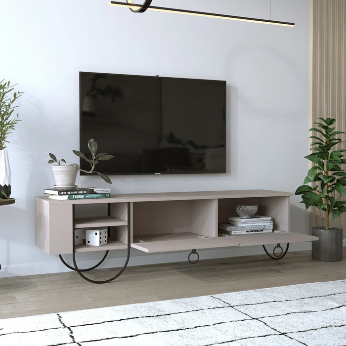 Mourah Norfolk Tv Stand Up To 60 Inches With Storage - 2 Years Warranty
