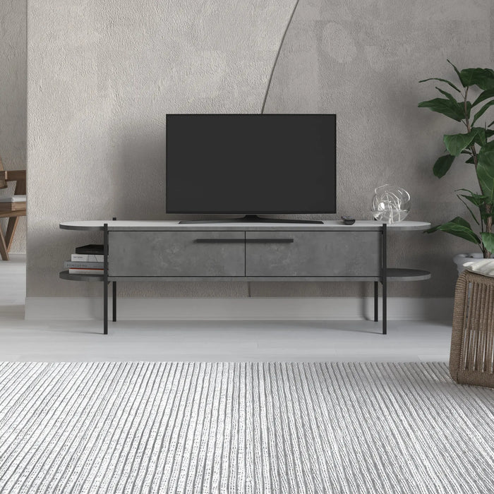 Mourah Otis Tv Stand Up To 65 Inches With Storage - 2 Years Warranty