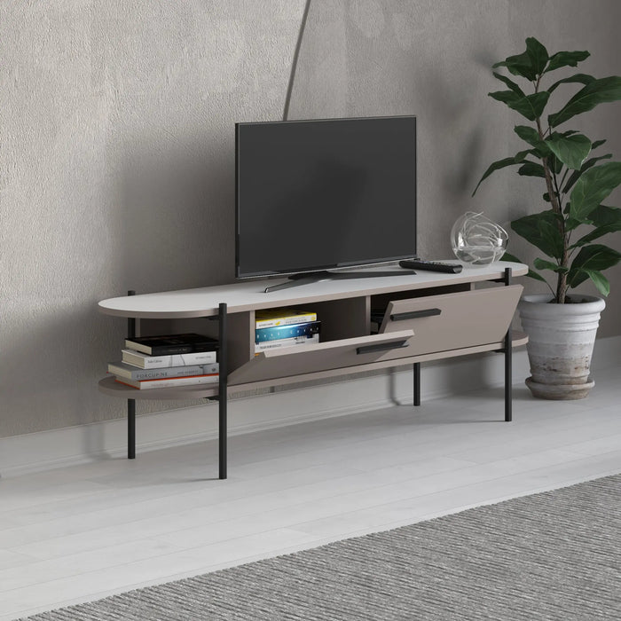 Mourah Otis Tv Stand Up To 65 Inches With Storage - 2 Years Warranty