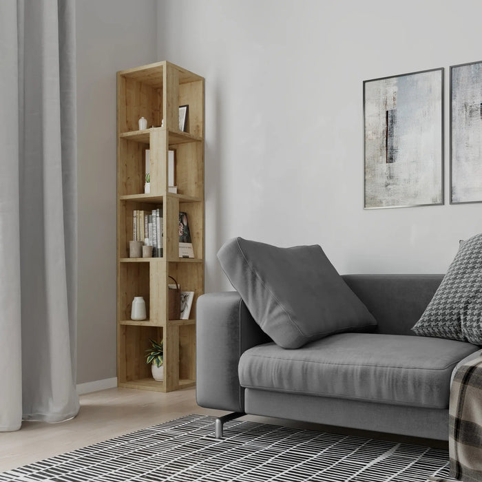 Mourah Piano Corner Bookcase - 2 Years Warranty