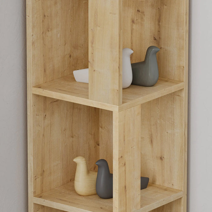 Mourah Piano Corner Bookcase - 2 Years Warranty