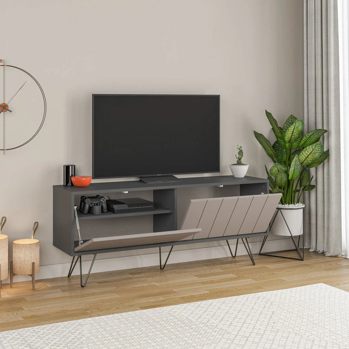Mourah Picadilly Tv Stand Up To 55 Inches With Storage - 2 Years Warranty