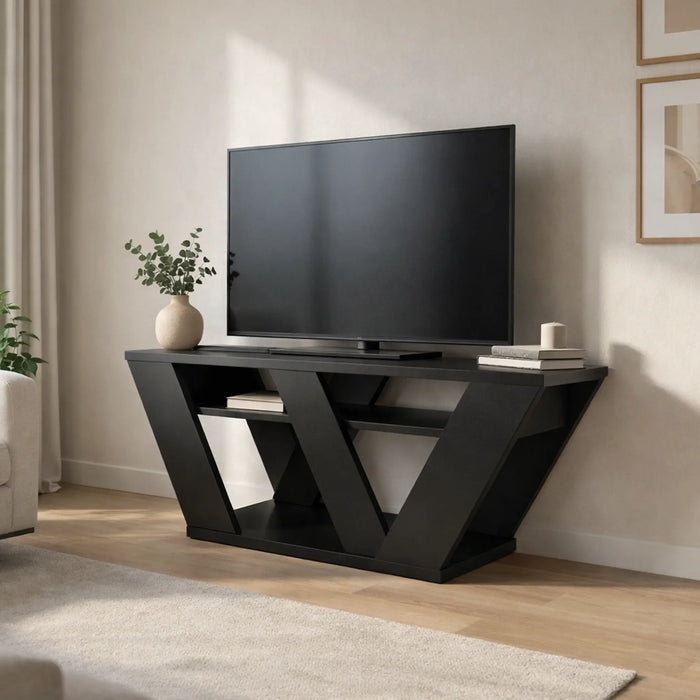 Mourah Pipralla Tv Stand Up To 43 Inches With Storage - 2 Years Warranty