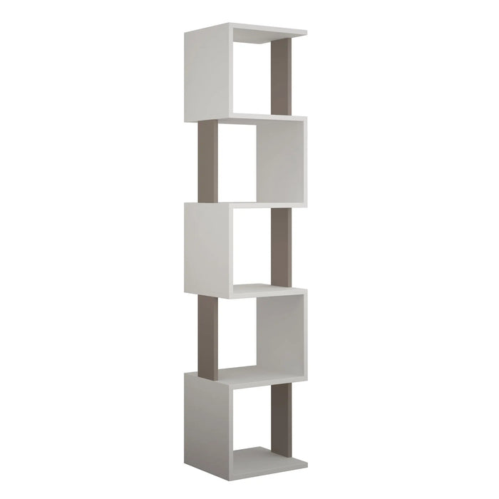 Mourah Piri Corner Bookcase - 2 Years Warranty