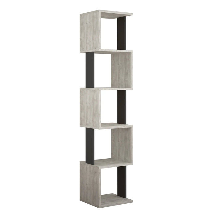 Mourah Piri Corner Bookcase - 2 Years Warranty