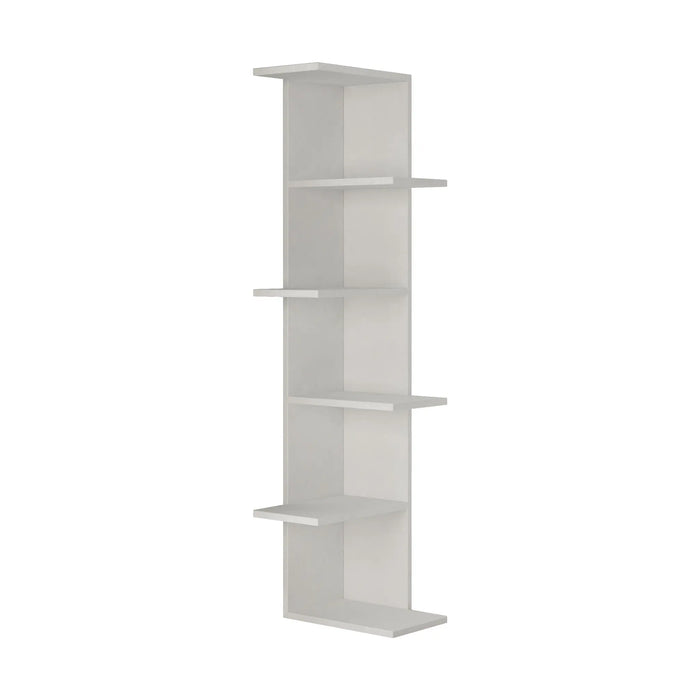 Mourah Saso Corner Bookcase - 2 Years Warranty