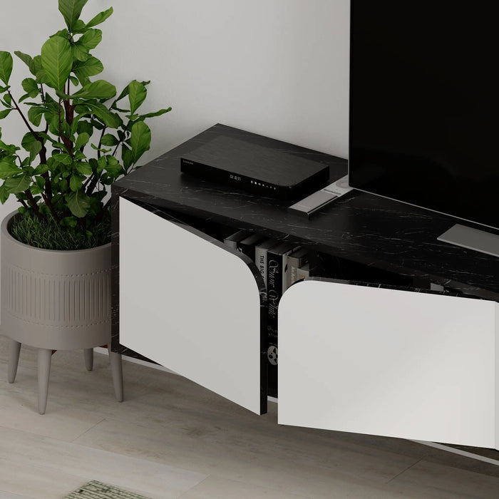 Mourah Spark Tv Stand Up To 70 Inches With Storage - 2 Years Warranty