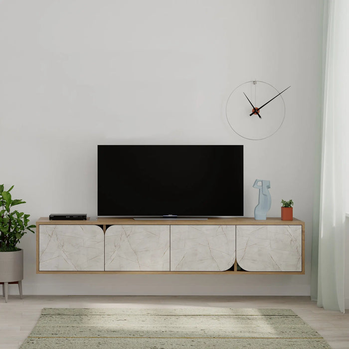 Mourah Spark Tv Stand Up To 70 Inches With Storage - 2 Years Warranty