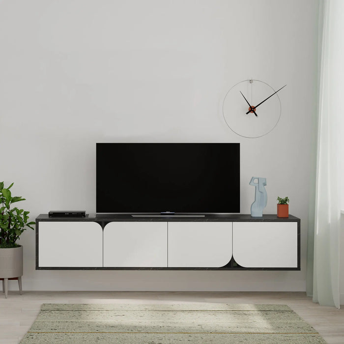 Mourah Spark Tv Stand Up To 70 Inches With Storage - 2 Years Warranty