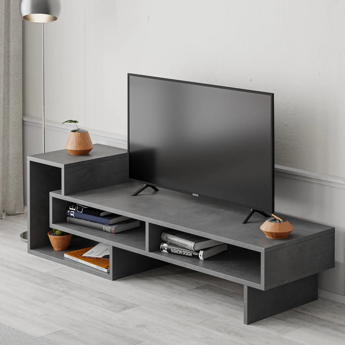 Mourah Tetra Tv Stand Up To 43 Inches With Storage - 2 Years Warranty