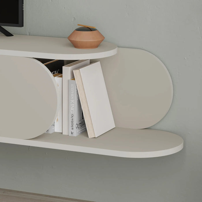 Mourah Tone Tv Stand Up To 65 Inches With Storage - 2 Years Warranty