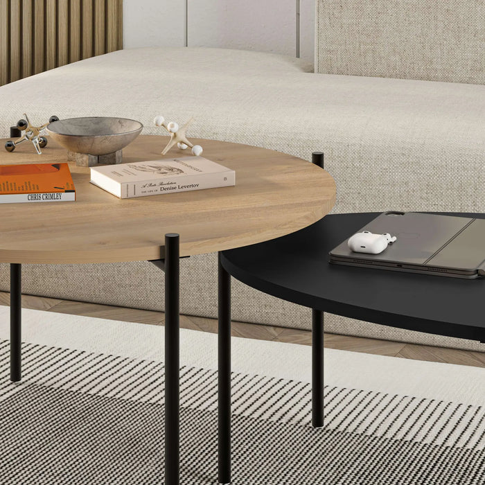 Odelia Coffee Table ( Round And Oval Tables) - 2 Years Warranty