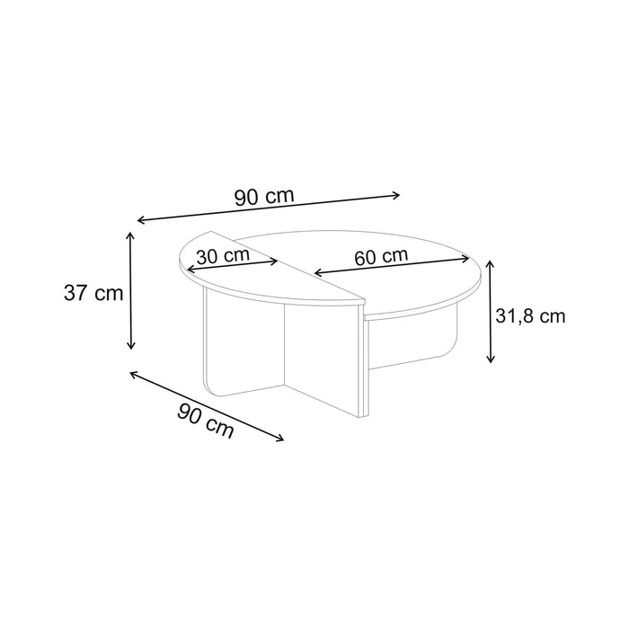 Sable Coffee Table