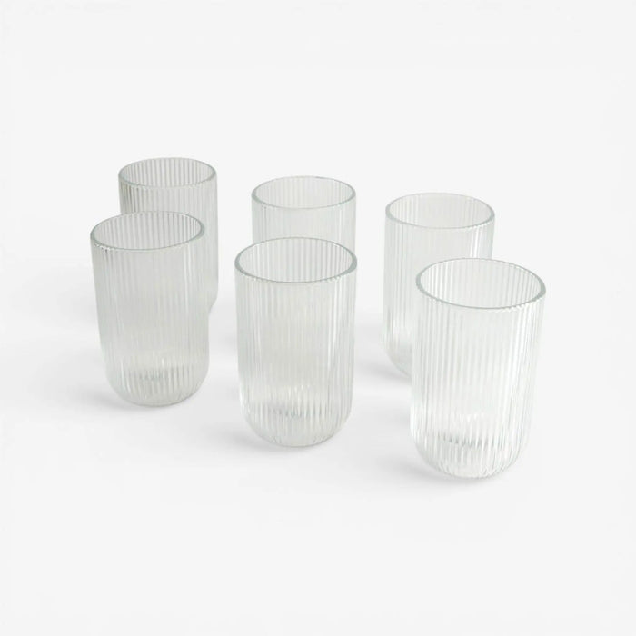 Aalya Glass Set of 6pcs - 405ML