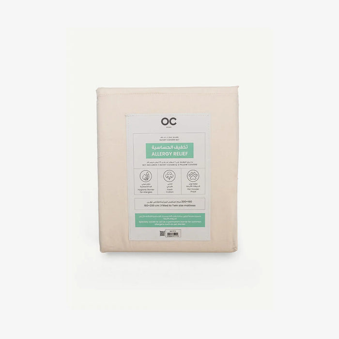 Allergy-Relief D/C Set 200x200cm -Ivory
