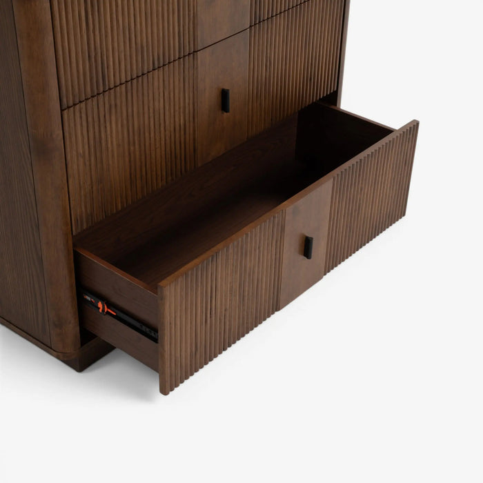 Antonio Chest of 4 Drawers Walnut