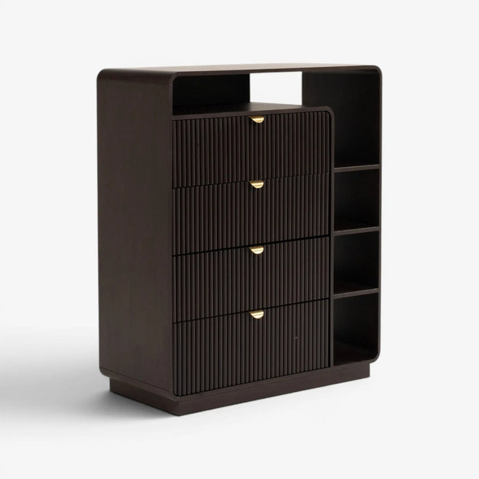 Aros Chest of 4 Drawers Brown
