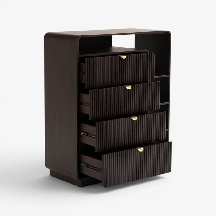Aros Chest of 4 Drawers Brown