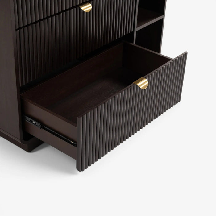 Aros Chest of 4 Drawers Brown