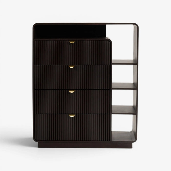 Aros Chest of 4 Drawers Brown