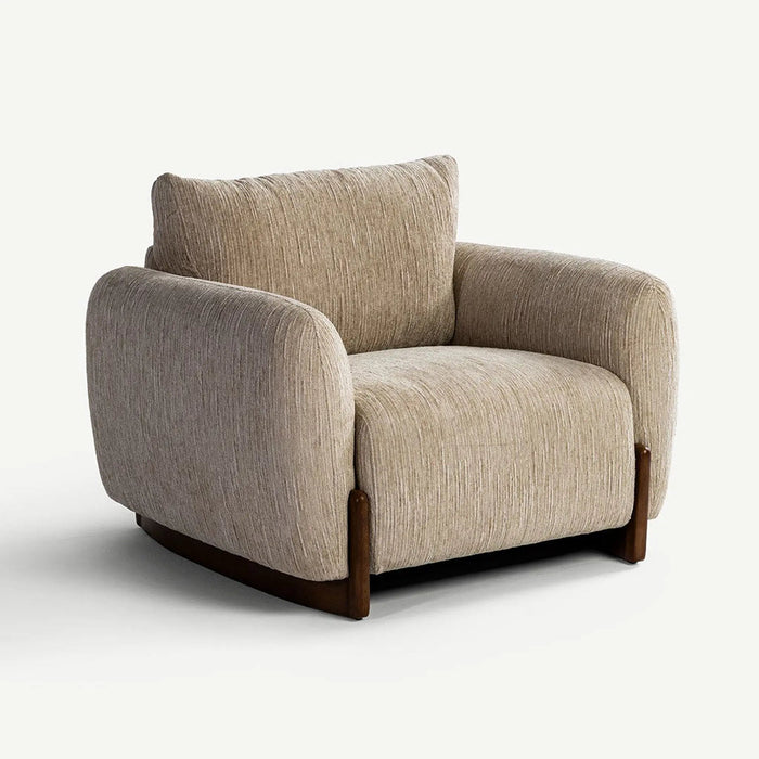 Blairi 1 Seater Sofa Ecru OC Home