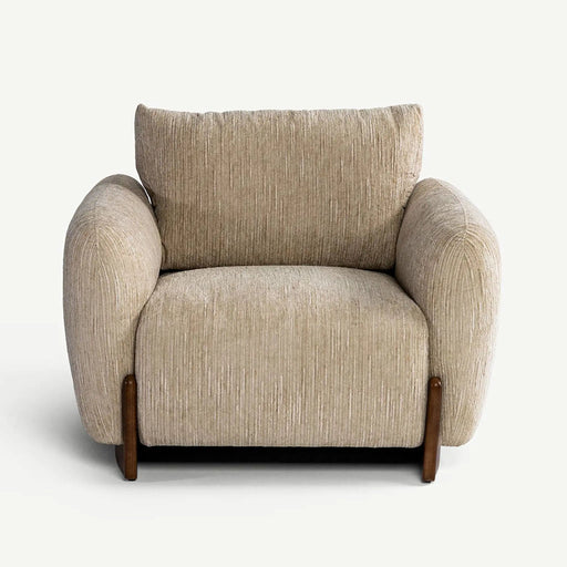 Blairi 1 Seater Sofa Ecru OC Home