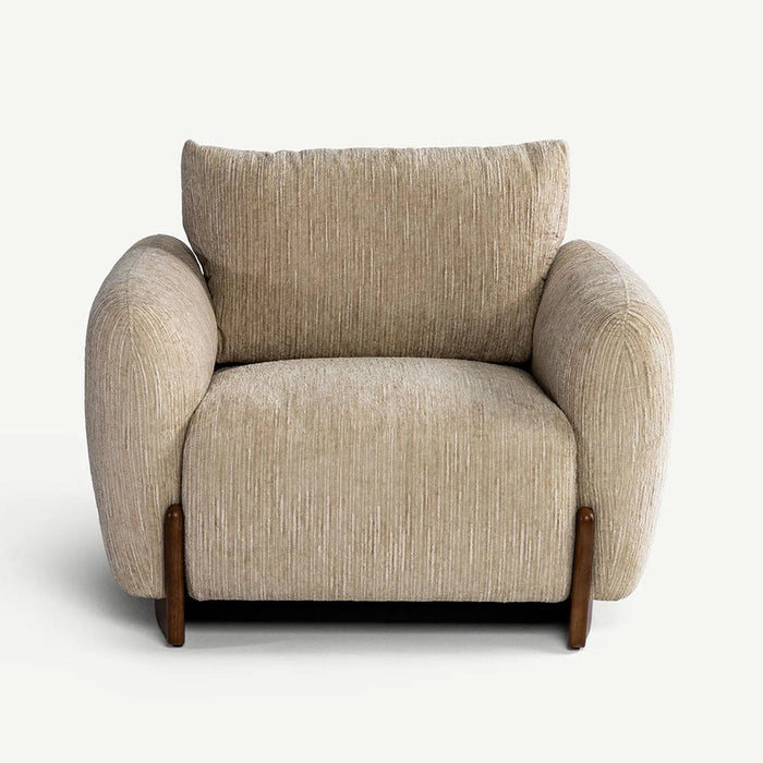 Blairi 1 Seater Sofa Ecru OC Home