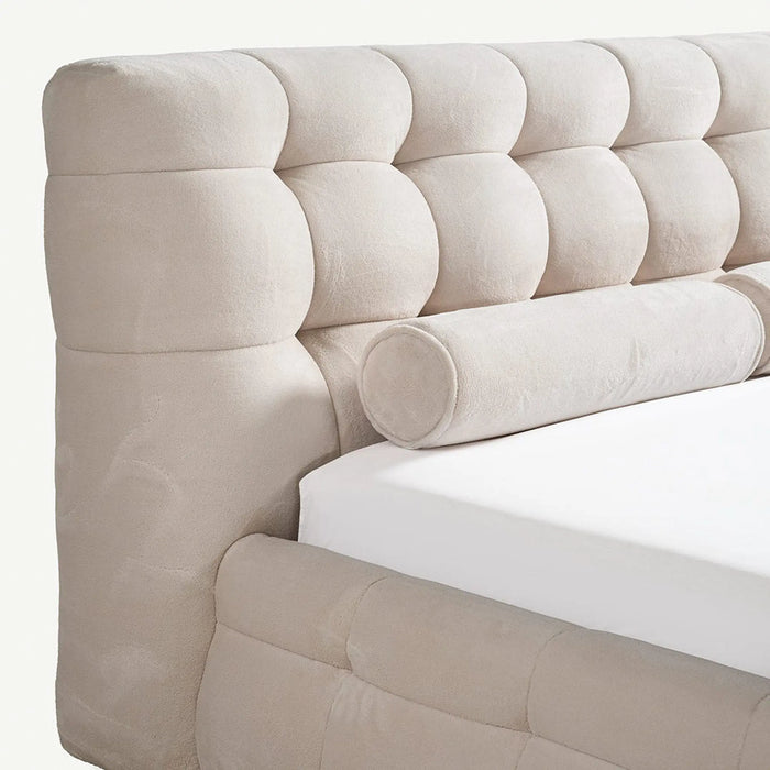 Brasilia Super King Bed 200x200cm Beige