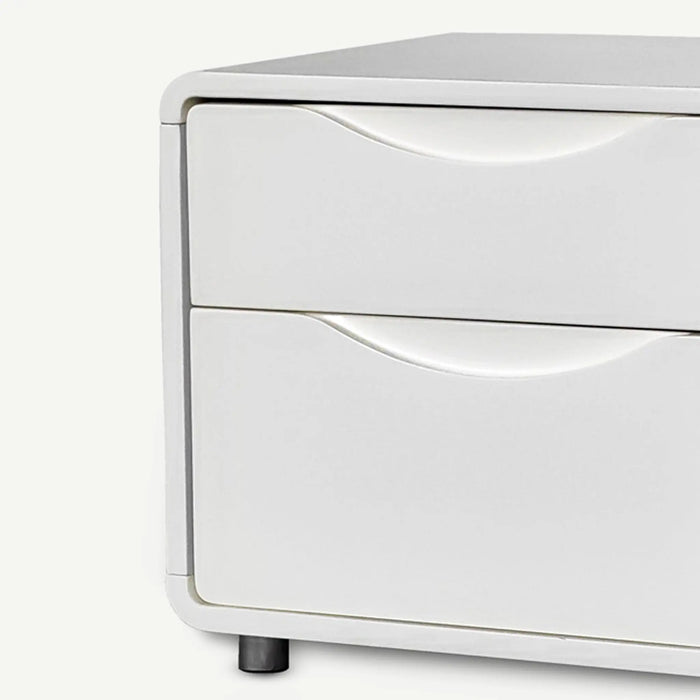Briem Bedside Table Ivory