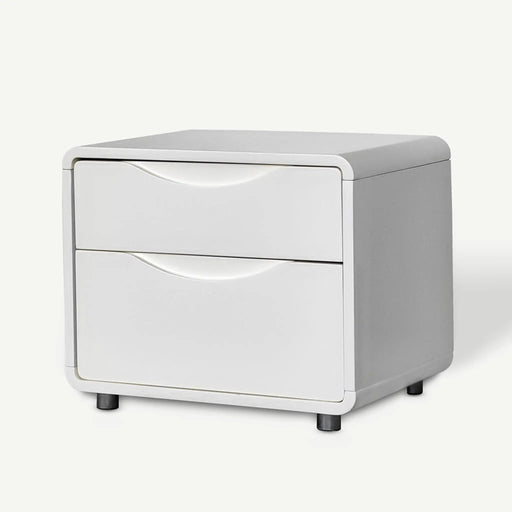 Briem Bedside Table Ivory OC Home
