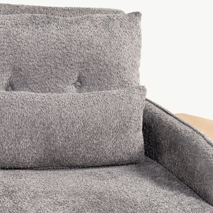 Caelan 2 Seater Sofa Bed Grey