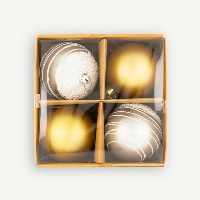 Christmas Ball Set of 4pcs OC Home