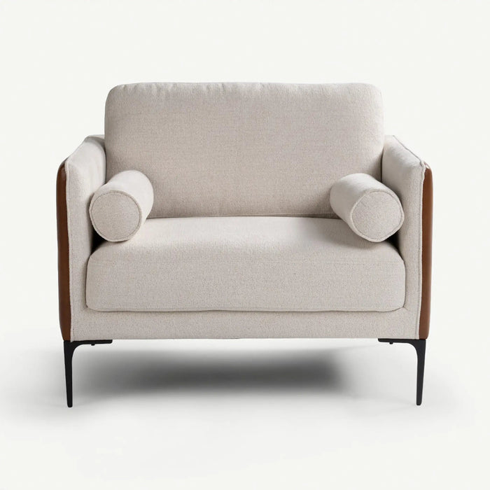 Danny 1 Seater Sofa Beige OC Home