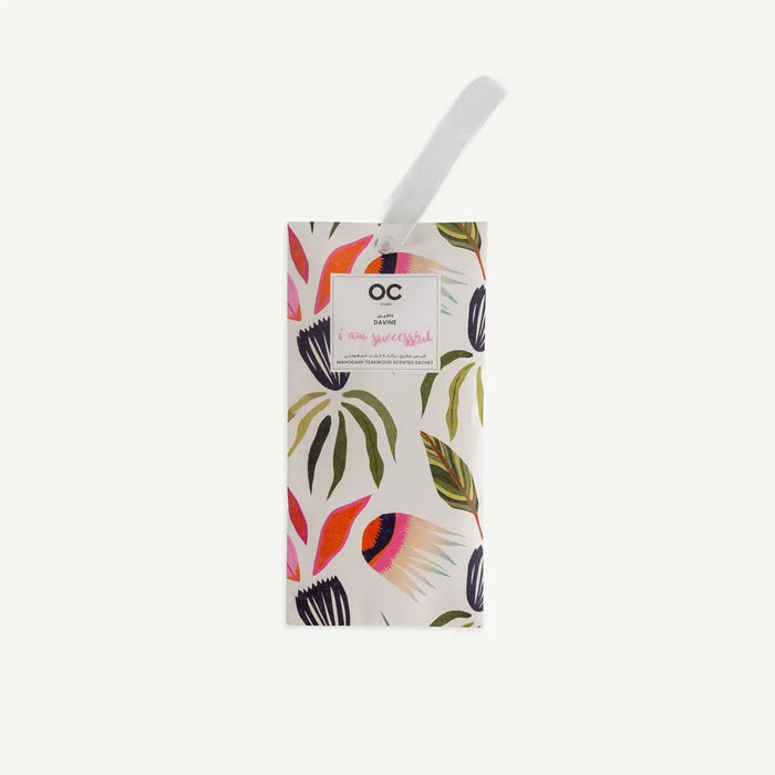 Davine Scented Sachet-Mahogany Teakwood