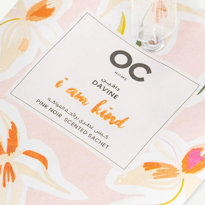 Davine Scented Sachet-Pink Noir
