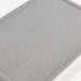 Gray textured mat on a white background