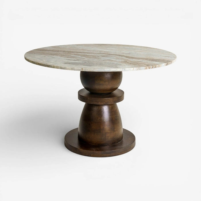 Dmair 4 Seater Dining Table Mocha