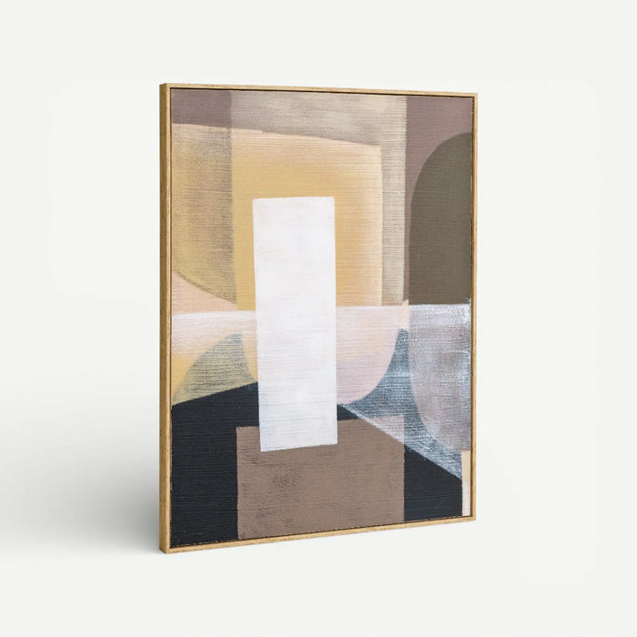 Fanar Hand Painted Wall Art - 80x100cm